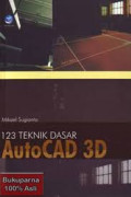 123 teknik dasar AutoCAD 3D