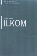 Jurnal Ilmiah Ilkom Volume 9 No 1 Tahun 2017